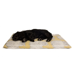 Owl Motif Dog Roll Bed - Buttercup