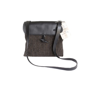 Woolly Bag Classic Pinstripe Cross Body Bag