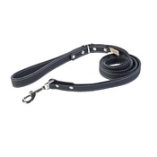 Auburn Leathercrafters - Tuscany Leather Dog Lead – Black