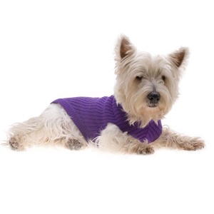 Purple Cable Knit Jumper