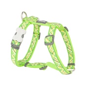 Red Dingo - Flanno Dog Harness – Lime Green