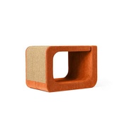 Catworks - Scratching Post - Letter O - Orange