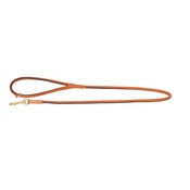 Pear Tannery - Rolled Leather Dog Lead – London Tan