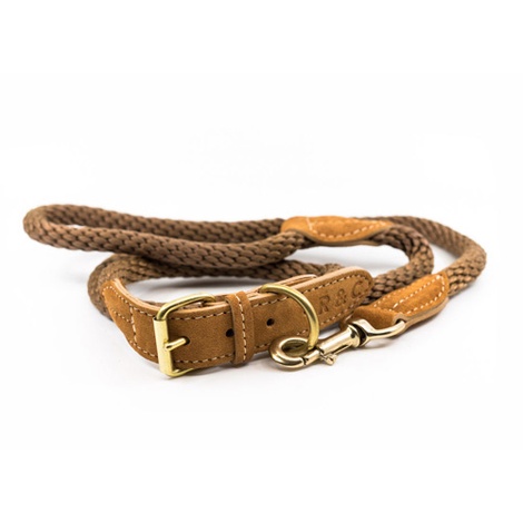 rope lead and collar