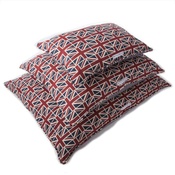 Mutts & Hounds - Union Jack Linen Pillow Dog Bed