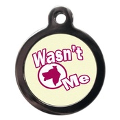 PS Pet Tags - Wasn't Me Pet ID Tag