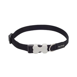 Plain Dog Collar - Black