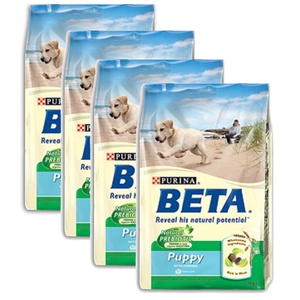 Puppy/Junior Chicken/Rice Dog Food x 4