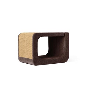 Scratching Post - Letter O - Brown