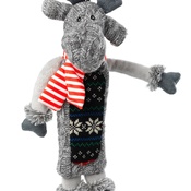 House of Paws - Silent Night Squeaker/ Stuffing Free Reindeer