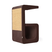 Catworks - Scratching Post - Letter G - Brown