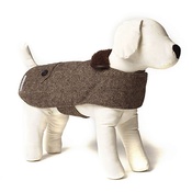 Mutts & Hounds - Herringbone Tweed Dog Coat