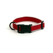 Long Paws - Secret Agent Dog Collar - Red