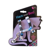 Hem & Boo - Blue Camouflage Cat Harness & Lead Set