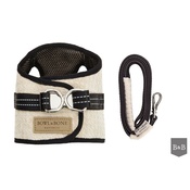 Bowl&Bone Republic - Soho Harness & Lead Set - Cream