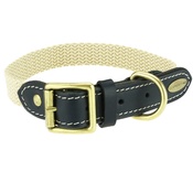 Clementine est. Dogs - Astor Webbing Dog Collar – Black