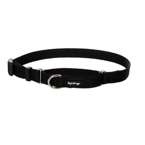 Black Half Check Collar