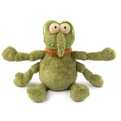 FuzzYard - Scratchy the Flea Plush Dog Toy - Green