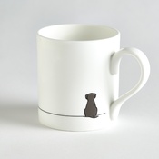 Jin Designs - Sitting Dog Mug