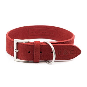 Nubuck dog collar - Como