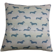 L&S Interiors - Blue Daxi Cushion