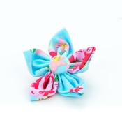 Pet Pooch Boutique - Blue Vintage Flower Collar Accessory