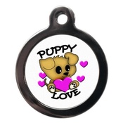 PS Pet Tags - Puppy Love Pet ID Tag