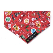Ditsy Pet - Jolly Christmas Slide on Bandana
