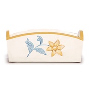 Katalin zu Windischgraetz - White, Sunglow & Blue French Provincial Toy Box