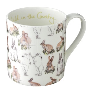 Rabbit Print Mug