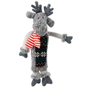House of Paws - Silent Night Stuffing Free Reindeer Dog Toy
