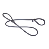 Pear Tannery - Rolled Leather Slip Dog Lead – Chocolate Brown