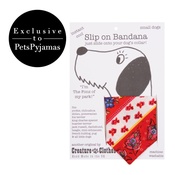 Creature Clothes - Multi Patterned Slip On Dog Bandana
