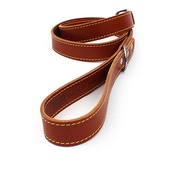 The Leather Dog Co - Tan Brown Leather Dog Lead