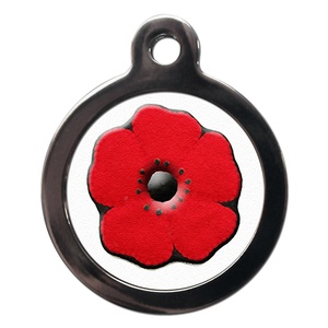 Poppy Pet ID Tag