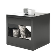 Binq Design - Bloq Pet Bed & Side Table - Black