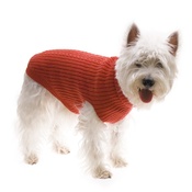 Hamish McBeth - Cable Knit Dog Jumper - Red