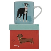 ZooHood - Dog Mug - Archie the Whippet