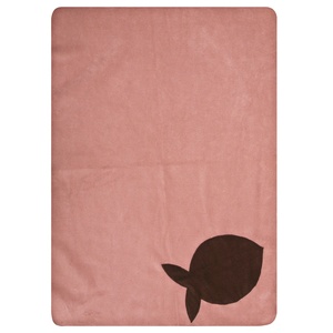 Fleecy Cat Blanket – Chocolate/Stone