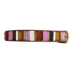 Pink Beaded Collar