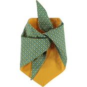 Baker & Bray - Cubes Dog Bandana – Yellow & Green