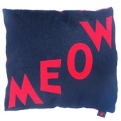 Creature Clothes - Cat Nappa Meow – Red/Denim