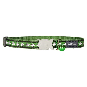 Green Reflective Cat Collar