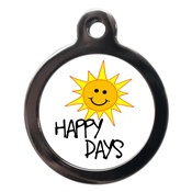 PS Pet Tags - Happy Sunny Days Dog ID Tag