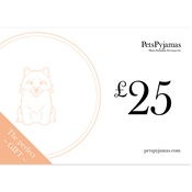 PetsPyjamas - £25 Product Gift Voucher by Email