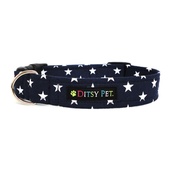 Ditsy Pet - Midnight Star Dog Collar
