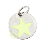 K9 - K9 Glow in the Dark Star Dog ID Tag