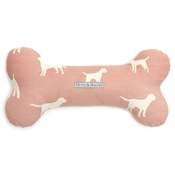 Mutts & Hounds - Old Rose Squeaky Bone Toy