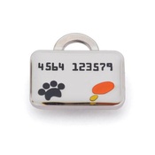 Hamish McBeth - Silver Credit Card Dog Tag