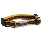 SpiffyDog - Yellow Sunfire Print Collar